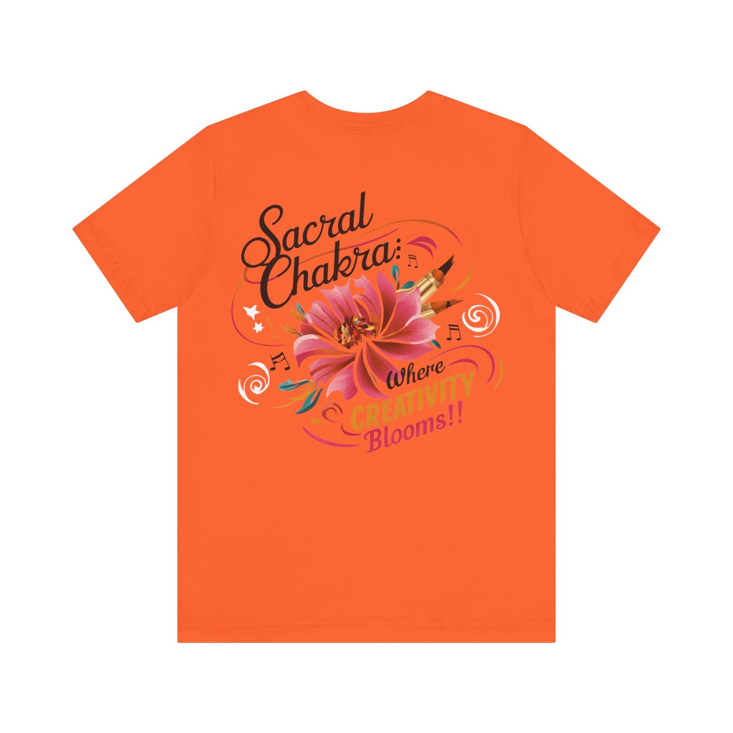 Sacral Chakra Blooming Flower Tee